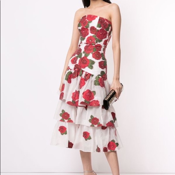 Bambah Roses Ruffle Dress - Picture 3 of 6